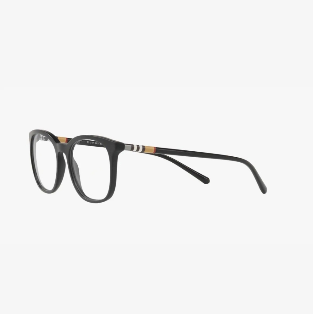 Burberry BE2266 3464 Black Bluelight Lens Filter Unisex Square Eyeglasses 54mm